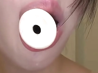 Japanese Oriental Tongue Spit Face Toilet water Licking Sucking Kissing Handjob Fetish - More at one's disposal fetish-master.net