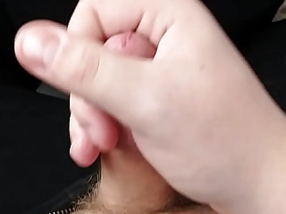 Prompt and Adventurous Cum - Backseat Jerk With My Cute Dick