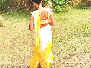 Indian Townsperson Desi Women Injoy Outdoor Innate Knockers Hindi Audio