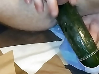 Anal opening up with vegetable