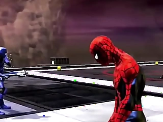 Spiderman sad