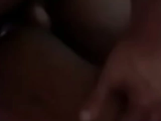 Young black girl screwed unconnected with colourless cock