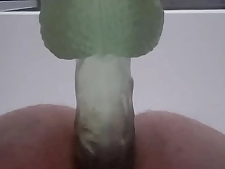 First time huge dildo