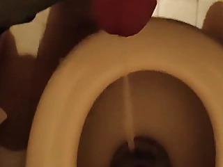 Cumming in toilets