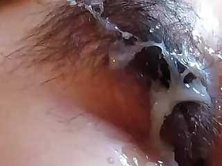 HAIRY Vagina CUMSHOT