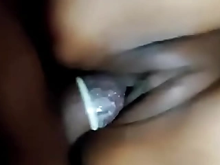 my desi girlfreind took my chisel inwards her pussy