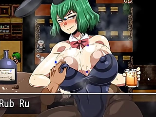 Yuka Scattred Shard Of Be transferred to Yokai [PornPlay Hentai game] Ep.20 bunnysuit girl handjob a dirty aged pervert