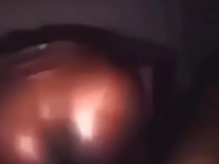 Ebony riding dick wink