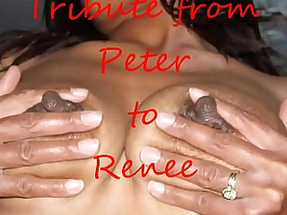 Extort money from from Peter to Renee