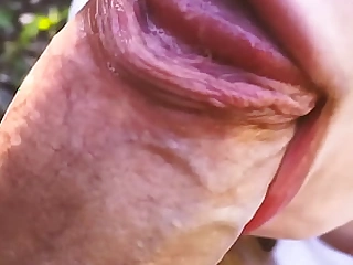 Rosie Skywalker Outdoor Blowjob apropos dramatize expunge Forest and Cum apropos Mouth - Unexperienced Couple