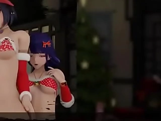 Hot animated Christmas sex