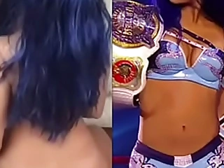 WWE Sasha Banks buxom cock to get a striving