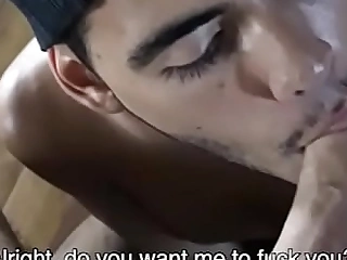 Broke Latin guy huge-chested off a hard latino artless cock for money- LatinoAuditions porn video 