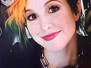 Hayley Williams with untried and orange hair Spunk Tribute 3