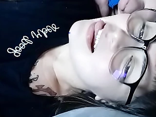 DD Daddy Cums overhead Sadie's Confidence