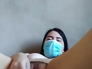 Latina teenage stepdaughter masturbates with their way stepfather's toothbrush and almost acquire smelly
