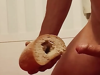 Bread coagulate tart's and cum in