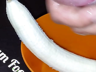 Banana dripping in my Cum is as a result good!