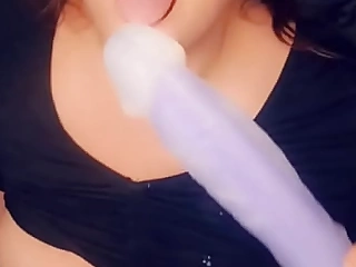 Observe me ride this Fat dildo till I squirt exceeding my 0nly fans bashing in comments