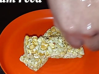 Cum soaked granola beams are a great snack.