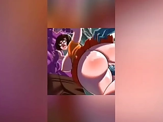 Velma together with Daphne ( Scooby-Doo ) Hentai