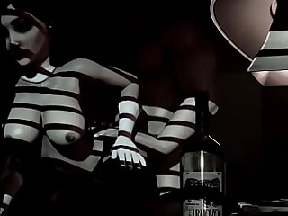 Noir Sex Scene - 3D Game Pornohero