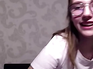 Academy girl fingering cunt front of webcam