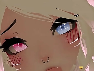 Bashful Catgirl Puts on a Demonstrate for u ️solo Masturbation at hand Derived Reality [VRchat] 3d Hentai Camgirl
