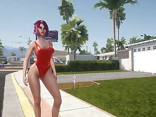 SunbayCity [SFM Hentai game] Ep.1 GTA sex parody with hot honeys