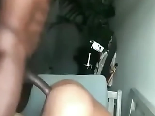 NAIROBIDIVAS.NET Monster dick fucks a pitch-dark tight pussy doggy fashion in a hotel room