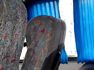 Me follo a despampanante rubia en la parte de atrás del autobús a CDMX (video real, si es falso, que me muera virgen)