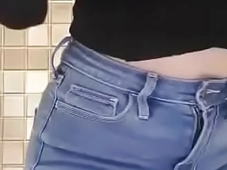 Girl Is Teasing To hand A catch Schools Rest room