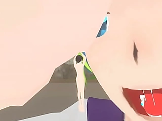 3D Earth Chan Vore Ass-smothering Spit