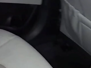 Car sex with neighbors wife extra creamy pussy riding this dick