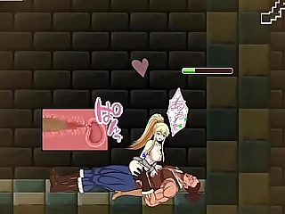 Pretty girl having sex with men in Girl second-storey man misery action manga game