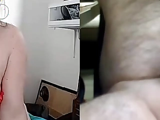 Husband and wife web cam show