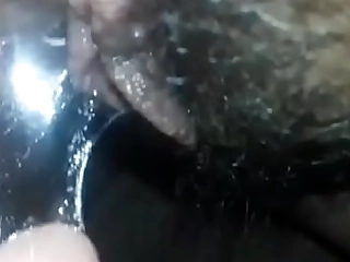 Wet hairy pussy