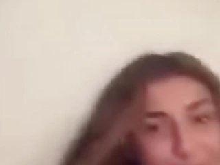 French Lady Showing The brush Titties On Periscope