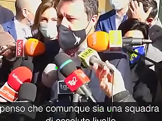 Italian politician cums on Italian justice system