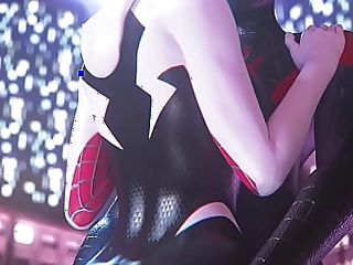 Spider Gwen taunt big ass