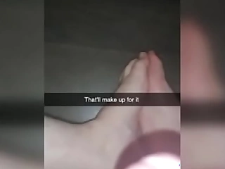 Pounding little sisters panties and cum on feet