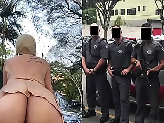 The cops stopped me and smack my huge ass!
