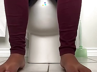Farting of toilet