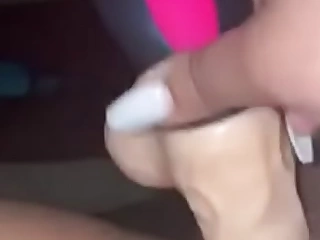 Latina Playing With Her Tight Vagina With Plaything