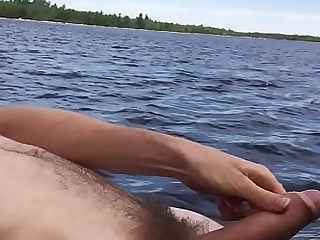 BF's MASSIVE CUM EXPLOSION!!! 11 CUMSHOTS Wits Be imparted to murder LAKE ON Yield b set forth TRAIL!!