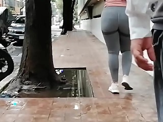 Grabando culote en la calle
