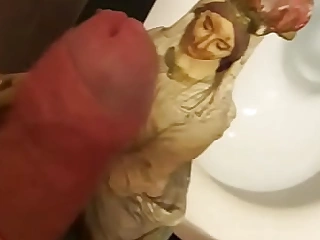 Virgin Mary likes hard-on