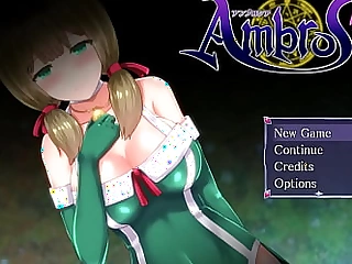Ambrosia [RPG Manga game] Ep.1 Sexy nun fights naked cute well-chosen girl uncultivated