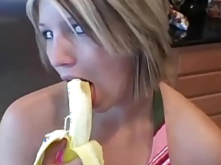 Teen banana butt cheeks tease