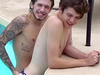 Analed at Uncle's Pool House - FAMILYTWINK porn video 